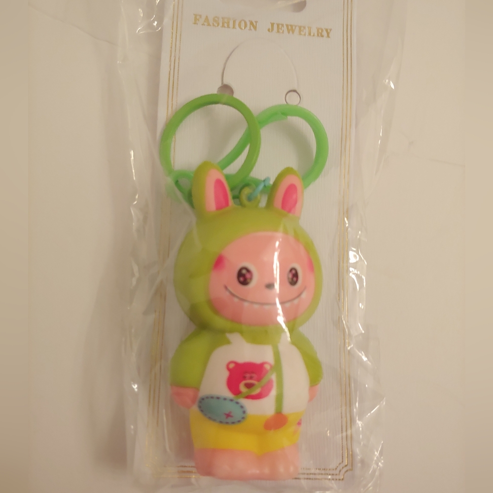 Fashion Jewelry Squishy Labubu Keychain